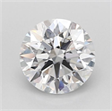 Lab Grown Diamond 1.05 Carats, Round with Ideal Cut, D Color, VVS2 Clarity and Certified by IGI