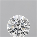 Lab Grown Diamond 1.08 Carats, Round with Ideal Cut, D Color, VS2 Clarity and Certified by IGI