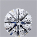 Lab Grown Diamond 3.38 Carats, Round with Ideal Cut, E Color, VVS2 Clarity and Certified by IGI