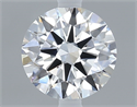 Diamante Natural 0.52 quilates, Redondo , Color D, claridad IF y certificado GIA