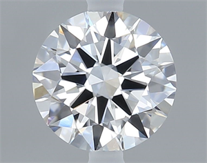 Foto Diamante Natural 0.52 quilates, Redondo , Color D, claridad IF y certificado GIA de