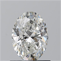 Diamante Natural 0.90 quilates, Ovalado , Color G, claridad VS2 y certificado GIA