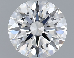 Picture of Lab Grown Diamond 1.05 Carats, Round with Ideal Cut, F Color, VVS2 Clarity and Certified by IGI