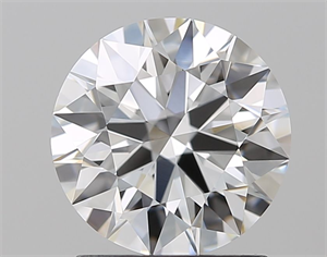 Foto Diamante Natural 1.55 quilates, Redondo , Color E, claridad IF y certificado GIA de