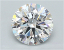 Lab Grown Diamond 4.05 Carats, Round with Ideal Cut, E Color, VVS2 Clarity and Certified by IGI