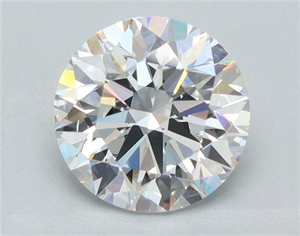 Picture of Lab Grown Diamond 4.05 Carats, Round with Ideal Cut, E Color, VVS2 Clarity and Certified by IGI