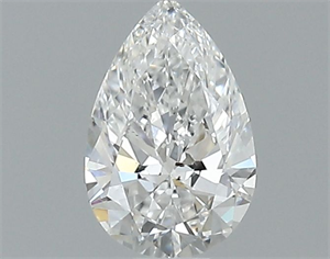 Foto Diamante Natural 0.40 quilates, De pera , Color E, claridad SI1 y certificado GIA de