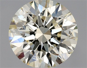 Picture of Natural Diamond 0.70 Carats, Round with Excellent Cut, L Color, SI1 Clarity and Certified by GIA