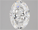 Natural Diamond 3.01 Carats, Oval with  Cut, E Color, VS1 Clarity and Certified by GIA