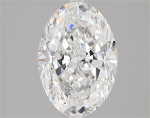 Picture of Natural Diamond 3.01 Carats, Oval with  Cut, E Color, VS1 Clarity and Certified by GIA