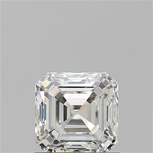 Foto Diamante Natural 1.01 quilates, Asscher , Color I, claridad VVS1 y certificado GIA de