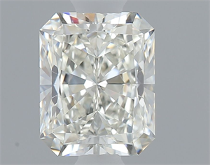 Picture of Natural Diamond 0.70 Carats, Radiant with  Cut, J Color, VVS2 Clarity and Certified by GIA