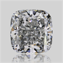 Natural Diamond 0.60 Carats, Cushion with  Cut, F Color, VS2 Clarity and Certified by GIA