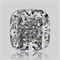 Natural Diamond 0.60 Carats, Cushion with  Cut, F Color, VS2 Clarity and Certified by GIA