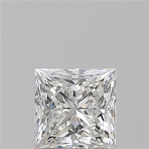 Picture of Natural Diamond 1.01 Carats, Princess with  Cut, H Color, VS1 Clarity and Certified by GIA