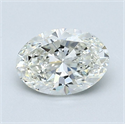 Diamante Natural 1.01 quilates, Ovalado , Color J, claridad VVS1 y certificado GIA