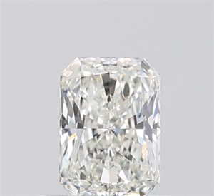 Picture of Natural Diamond 0.50 Carats, Radiant with  Cut, H Color, VVS2 Clarity and Certified by IGI