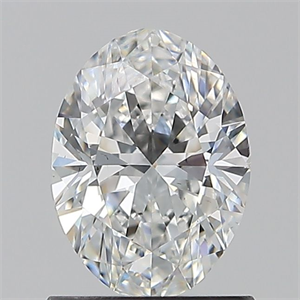 Foto Diamante Natural 1.00 quilates, Ovalado , Color E, claridad SI1 y certificado GIA de