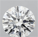 Lab Grown Diamond 1.53 Carats, Round with Ideal Cut, E Color, VS1 Clarity and Certified by IGI
