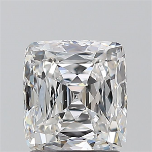 Picture of Natural Diamond 1.50 Carats, Cushion with  Cut, E Color, SI1 Clarity and Certified by GIA