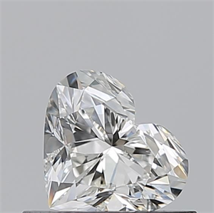 Picture of Natural Diamond 0.50 Carats, Heart with  Cut, I Color, VS1 Clarity and Certified by GIA