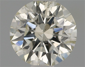 Picture of Natural Diamond 0.60 Carats, Round with Excellent Cut, J Color, SI2 Clarity and Certified by IGI