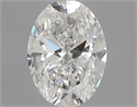 Natural Diamond 0.70 Carats, Oval with  Cut, G Color, SI2 Clarity and Certified by GIA