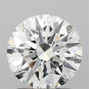 Picture of Lab Grown Diamond 2.35 Carats, Round with Ideal Cut, F Color, VVS2 Clarity and Certified by IGI