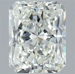 Picture of Natural Diamond 1.30 Carats, Radiant with  Cut, I Color, VVS1 Clarity and Certified by GIA