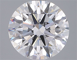 Picture of Lab Grown Diamond 2.83 Carats, Round with Ideal Cut, D Color, VS1 Clarity and Certified by IGI