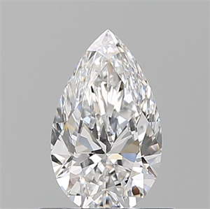 Picture of Natural Diamond 0.71 Carats, Pear with  Cut, D Color, SI1 Clarity and Certified by GIA