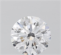 Lab Grown Diamond 1.26 Carats, Round with Ideal Cut, D Color, VVS1 Clarity and Certified by IGI