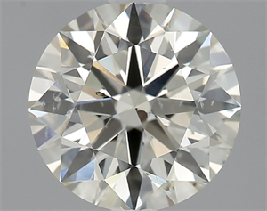 Foto Diamante Natural 1.51 quilates, Redondo , Color L, claridad SI1 y certificado IGI de