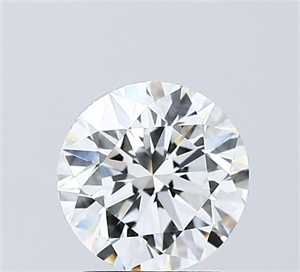 Picture of Lab Grown Diamond 1.50 Carats, Round with Ideal Cut, D Color, VVS2 Clarity and Certified by IGI