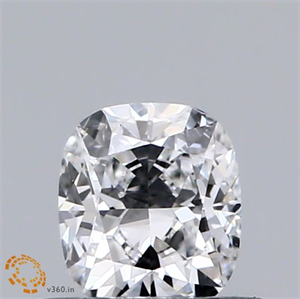 Foto Diamante Natural 0.30 quilates, Del cojín , Color D, claridad IF y certificado GIA de