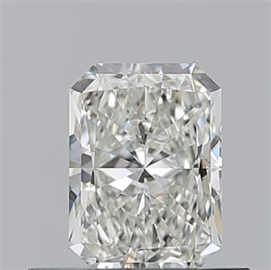 Foto Diamante Natural 0.50 quilates, Radiante , Color I, claridad VVS1 y certificado GIA de