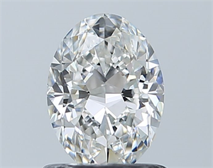 Picture of Natural Diamond 0.90 Carats, Oval with  Cut, G Color, VS1 Clarity and Certified by GIA