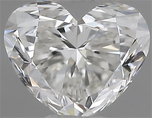 Picture of Natural Diamond 0.42 Carats, Heart with  Cut, G Color, VVS1 Clarity and Certified by IGI