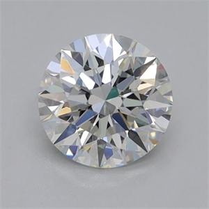 Picture of Natural Diamond 0.40 Carats, Round with Excellent Cut, G Color, VVS2 Clarity and Certified by GIA