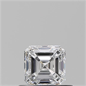 Diamante Natural 0.50 quilates, Asscher , Color D, claridad VVS1 y certificado GIA