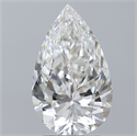 Natural Diamond 3.01 Carats, Pear with  Cut, G Color, VS1 Clarity and Certified by GIA