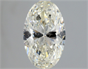 Diamante Natural 2.01 quilates, Ovalado , Color J, claridad SI2 y certificado HRD