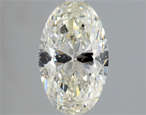 Foto Diamante Natural 2.01 quilates, Ovalado , Color J, claridad SI2 y certificado HRD de