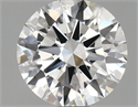 Del inventario de diamantes de laboratorio, 1.08 quilates, Redondo , Color E, claridad VVS2 y certificado GIA