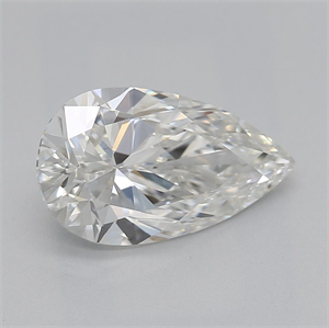 Picture of Natural Diamond 1.20 Carats, Pear with  Cut, H Color, VS1 Clarity and Certified by GIA