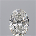 Diamante Natural 0.50 quilates, Ovalado , Color F, claridad IF y certificado GIA