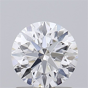Picture of Lab Grown Diamond 1.22 Carats, Round with Ideal Cut, D Color, VS1 Clarity and Certified by IGI