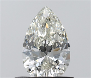Foto Diamante Natural 0.50 quilates, De pera , Color I, claridad IF y certificado IGI de