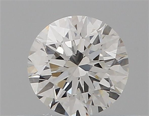 Picture of Natural Diamond 0.42 Carats, Round with Excellent Cut, G Color, VVS2 Clarity and Certified by GIA