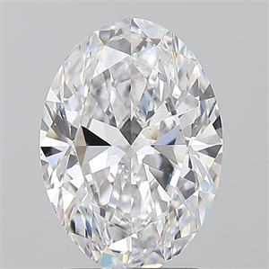 Foto Diamante Natural 2.01 quilates, Ovalado , Color D, claridad VS2 y certificado GIA de